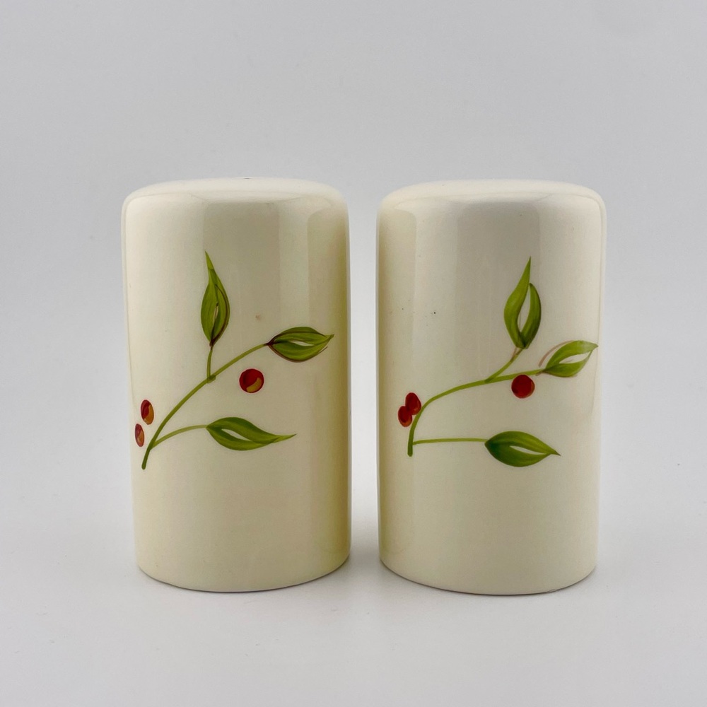 Winter Vines and Berries Salt and Pepper Shakers by Home